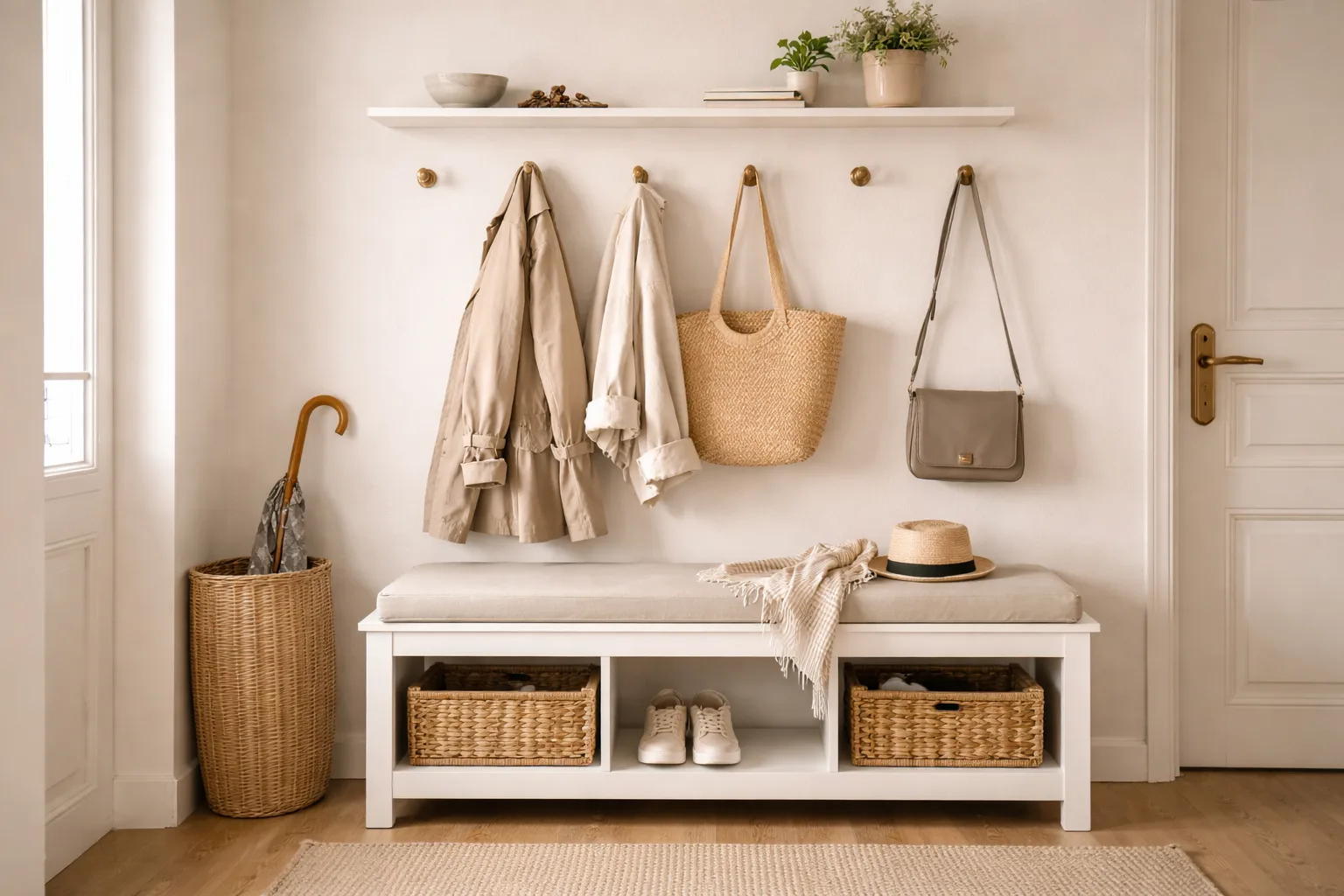 Comment aménager une entrée d'appartement : idées déco et astuces pratiques