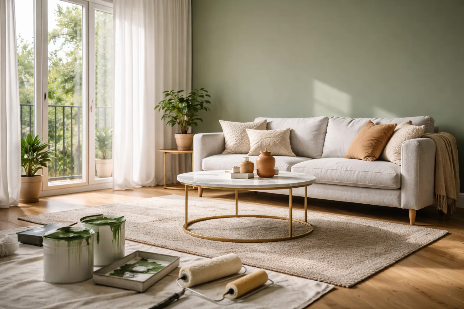 Couleur peinture salon 2025 : les tendances et palettes incontournables