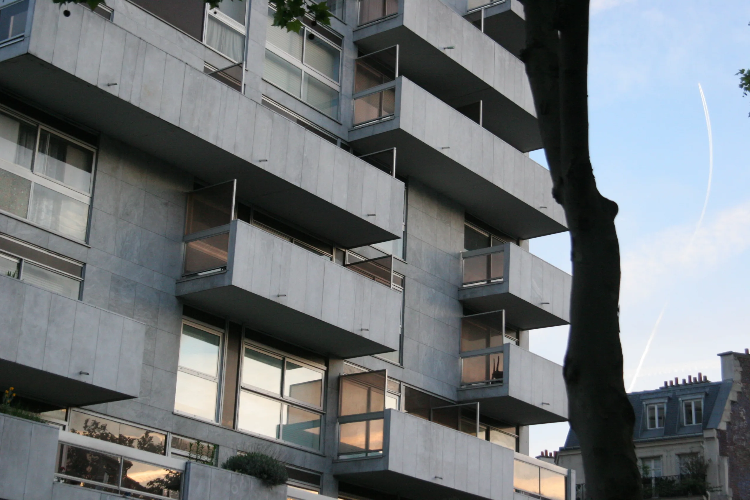 Immeubles modernes Paris, location appartement neuf encadrement loyers