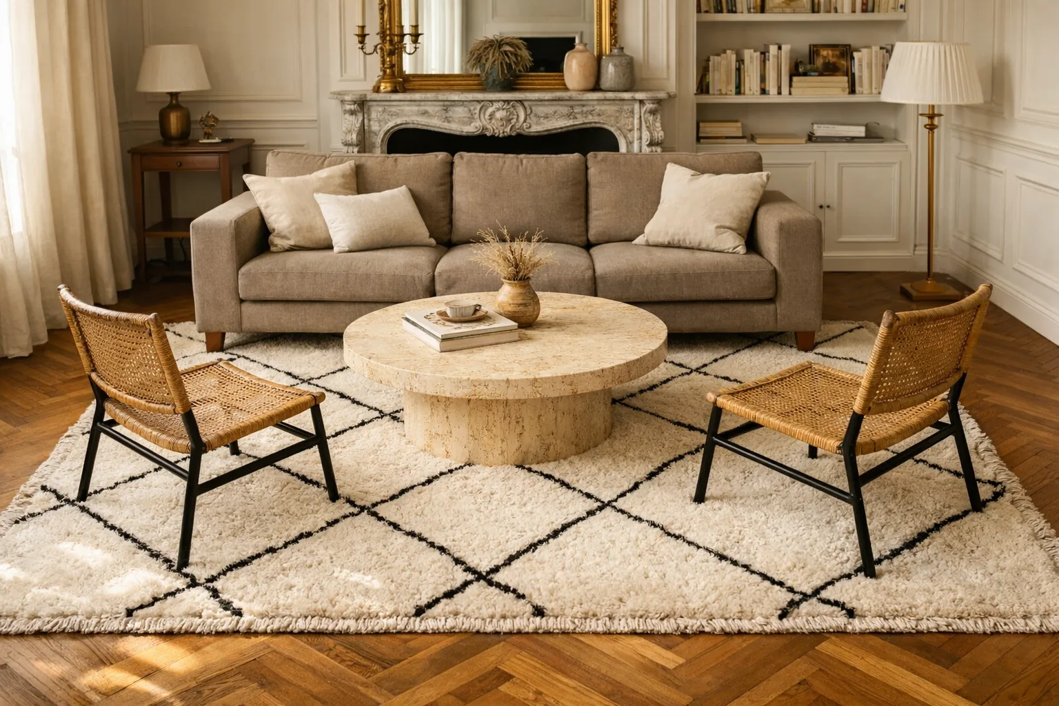 Tapis salon tendance 2025 : comment choisir le modèle qui transforme votre pièce