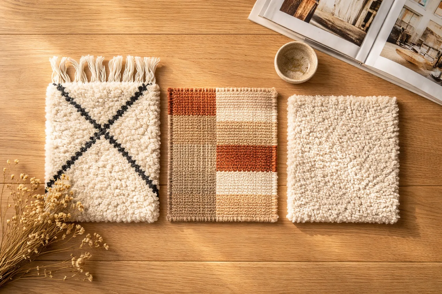 Tapis berbère kilim salon tendance 2025 décoration